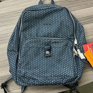 Bodhi blue glitter stars backpack new with tags